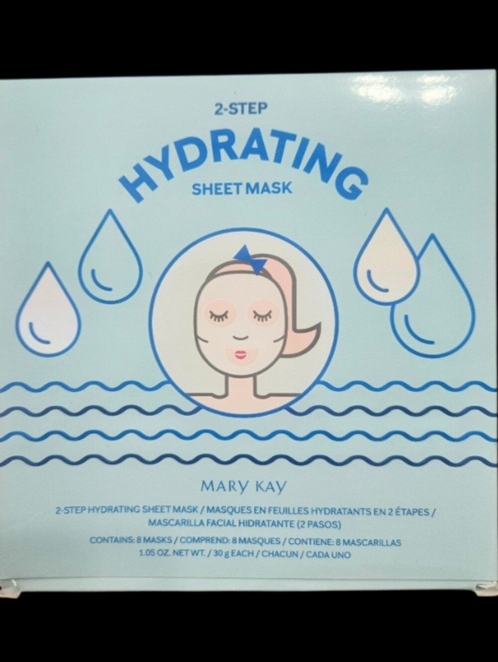 New 5 Mary Kay 2-Step Hydrating Sheet Mask NOS